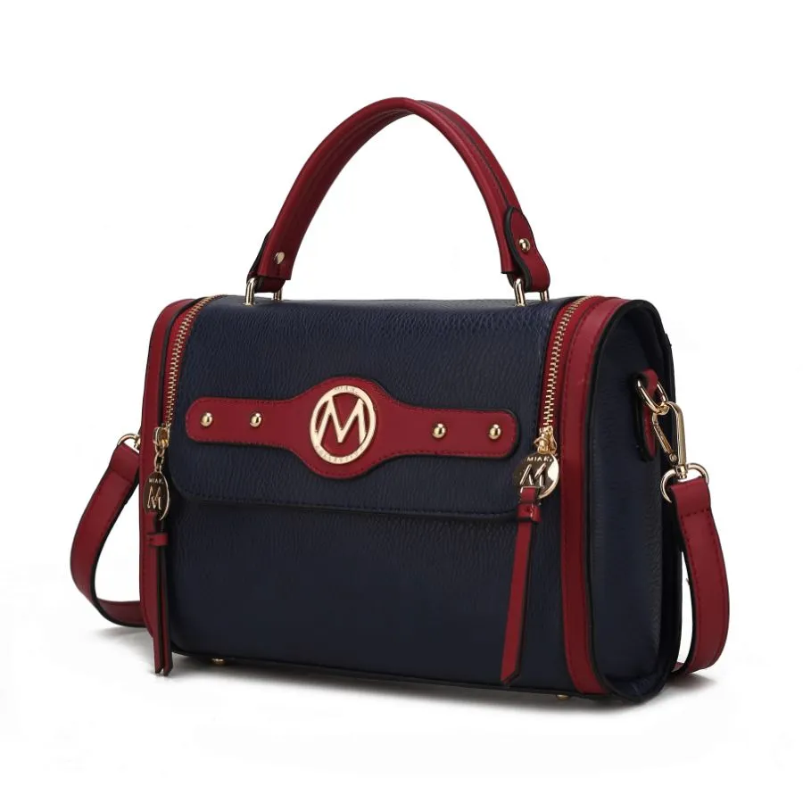 Sabrina Color Block Shoulder Handbag