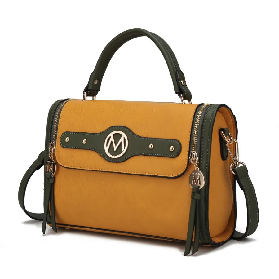 Sabrina Color Block Shoulder Handbag