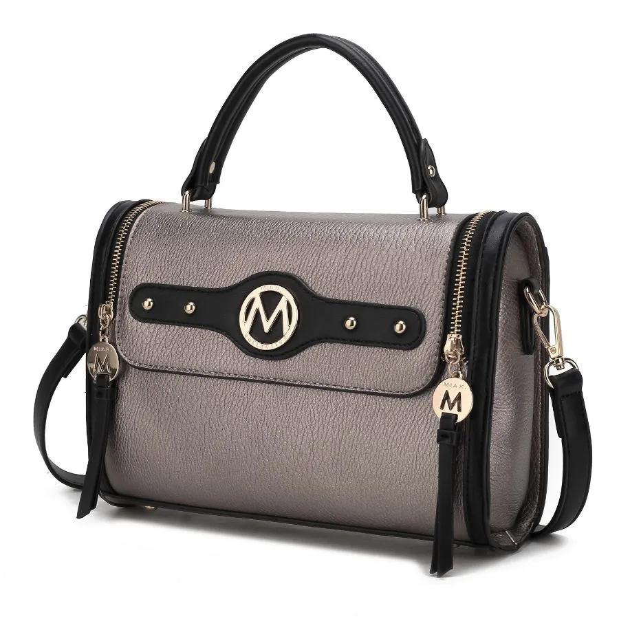 Sabrina Color Block Shoulder Handbag