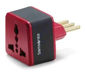Samsonite Grounded Adapter Plug (Italy)