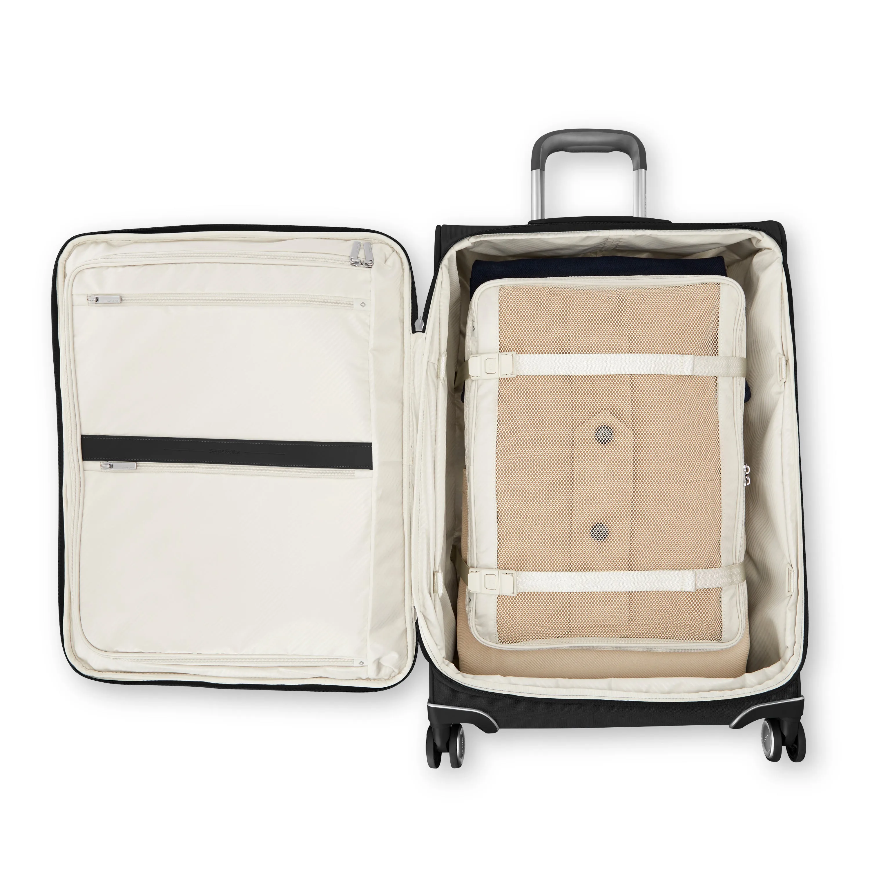 Samsonite Silhouette 18 Softside Spinner Expandable Medium Luggage