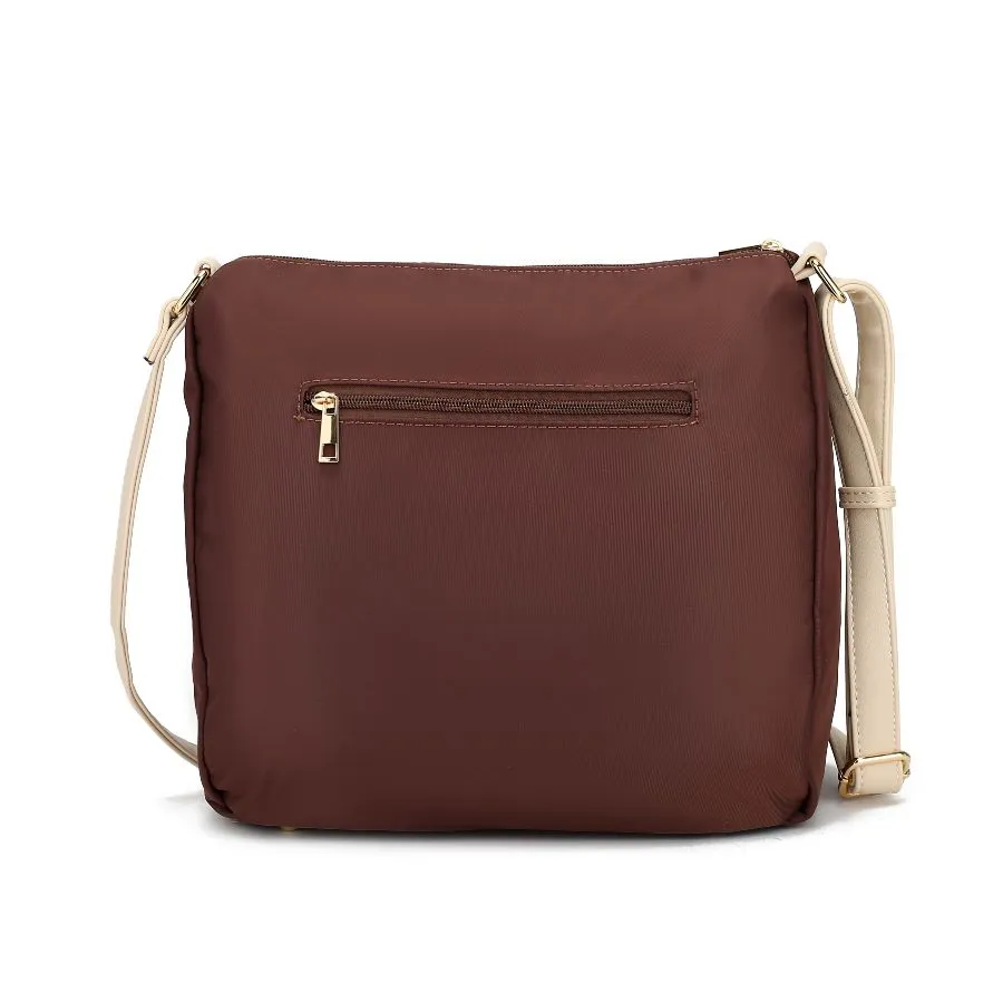 Serena Color-Block Nylon Women’s Shoulder Bag