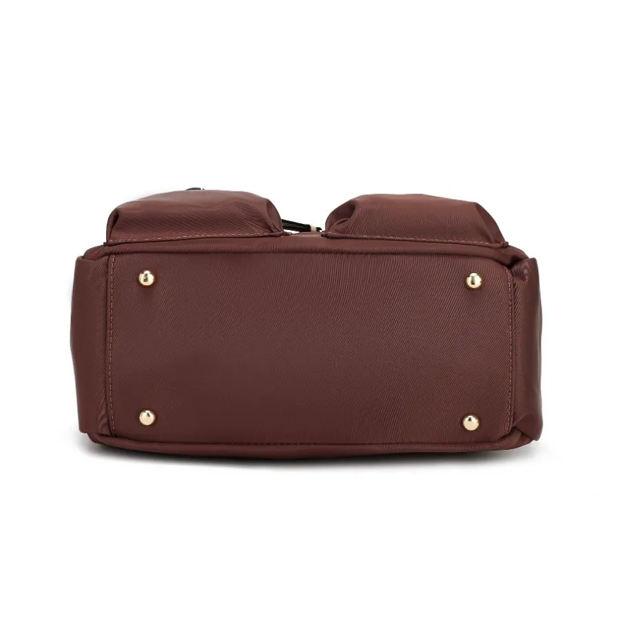 Serena Color-Block Nylon Women’s Shoulder Bag