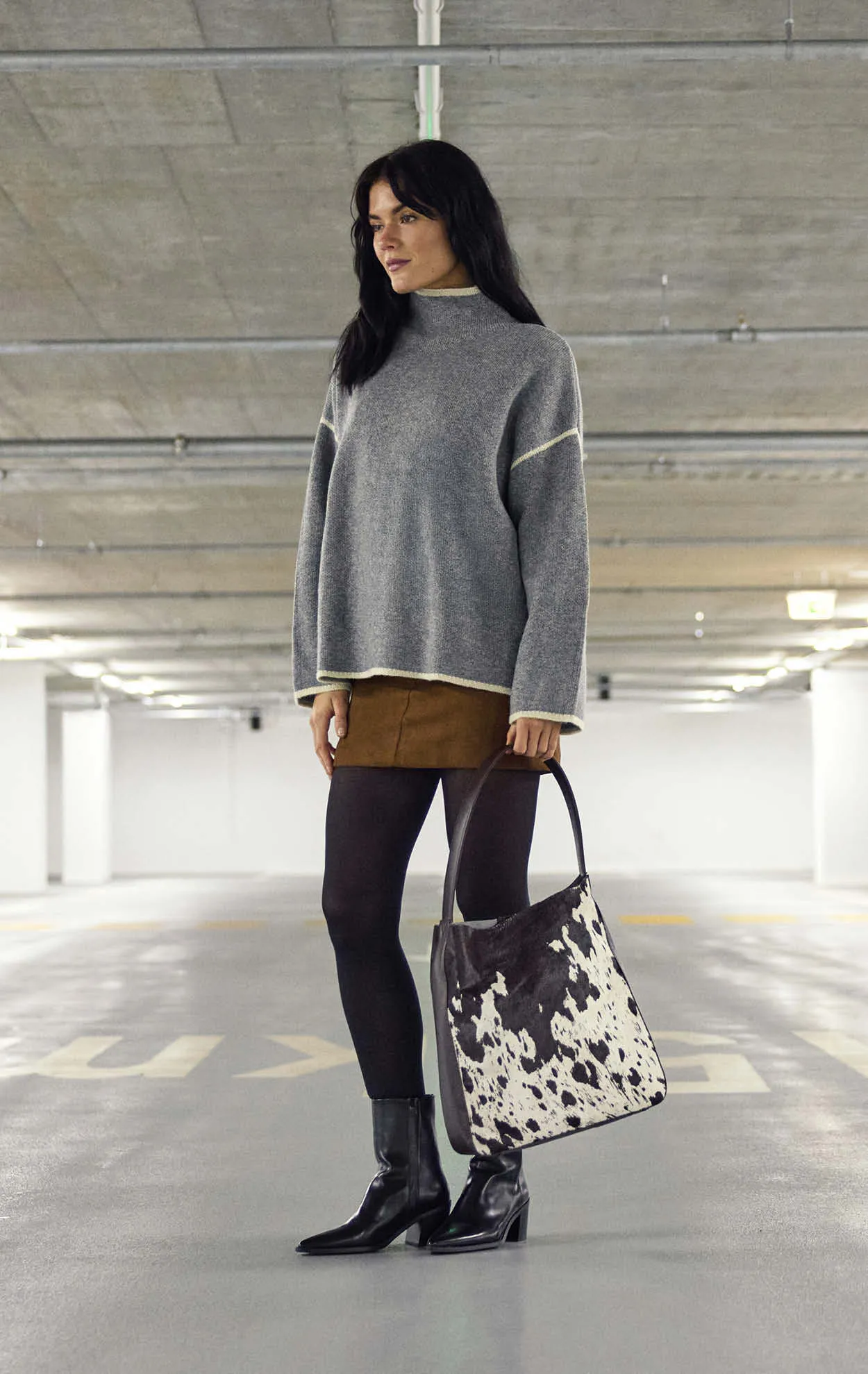ShelbyMBG Bag, Cow Print