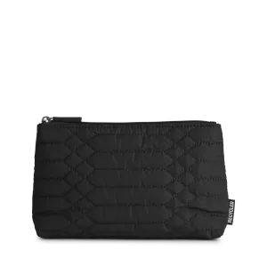 SimoneMBG Makeup Purse, Snake Quilt
