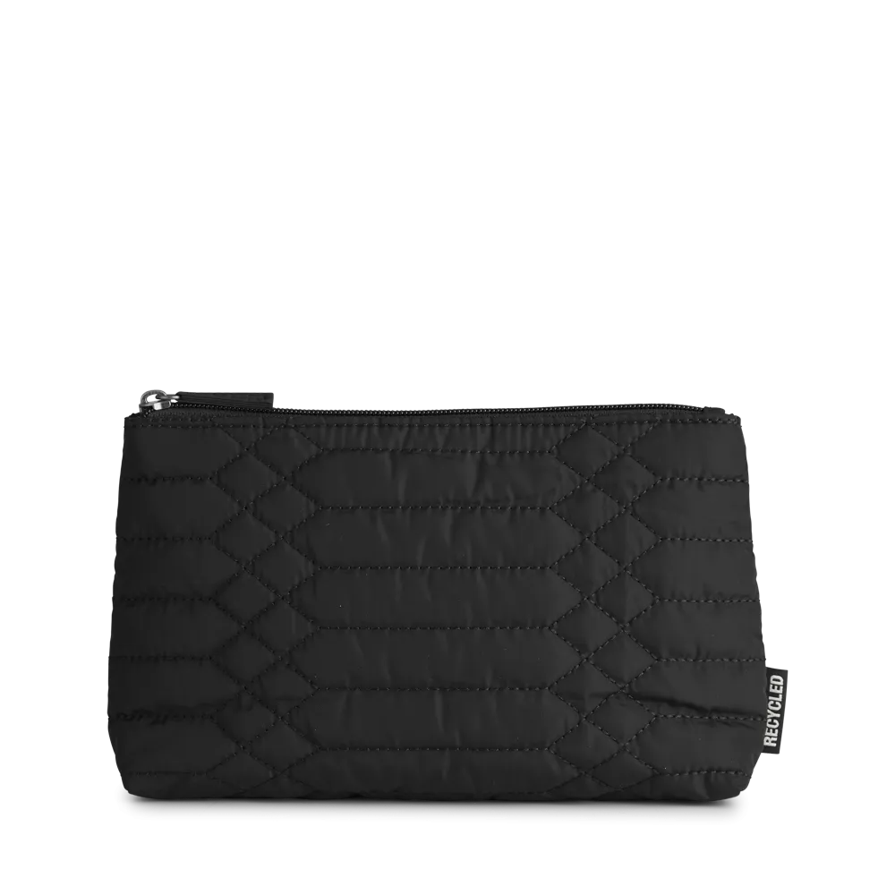 SimoneMBG Makeup Purse, Snake Quilt