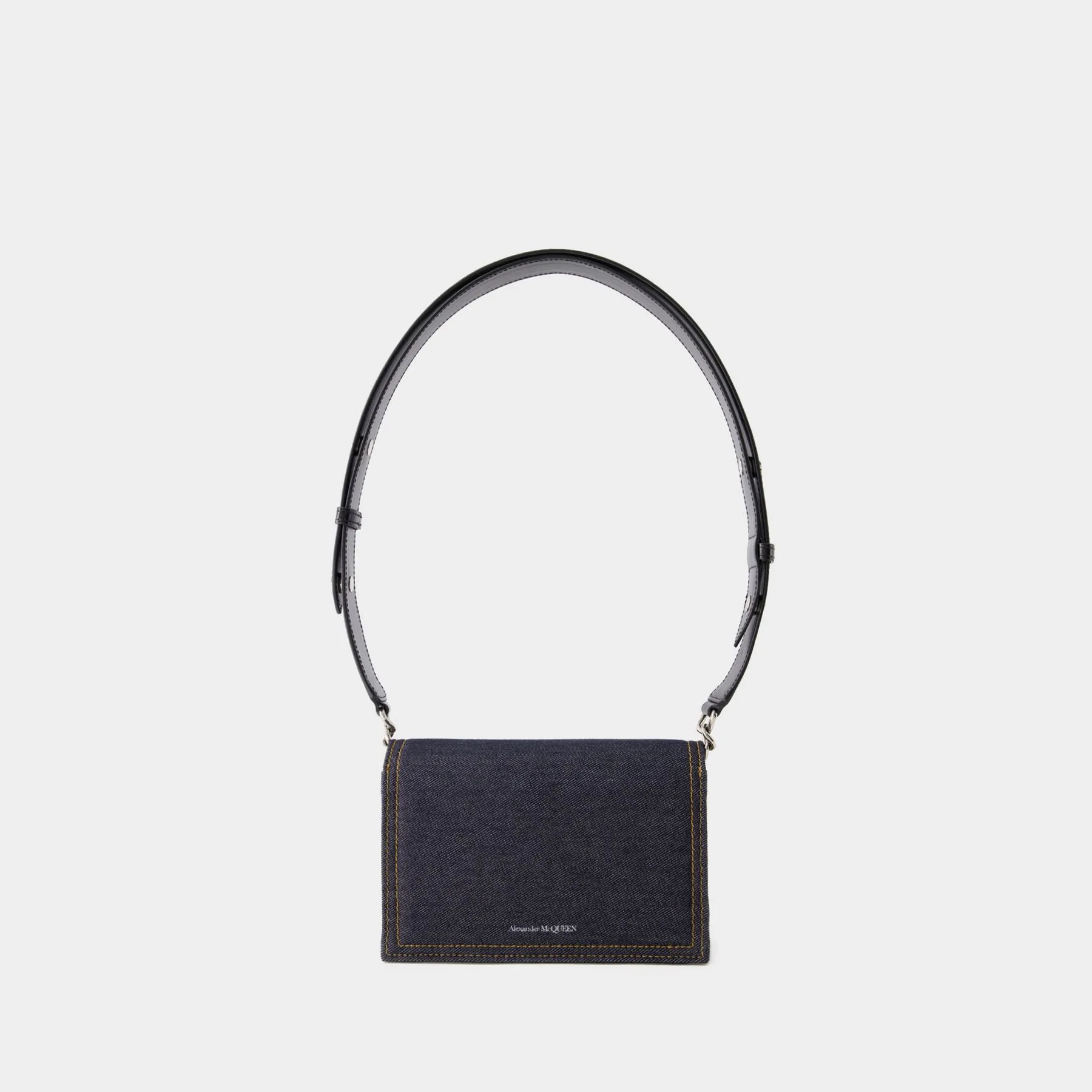 Small Skull Crossbody - Alexander Mcqueen - Leather - Black