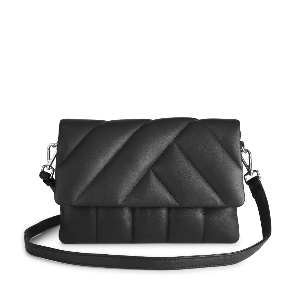 SusanaMBG Crossbody Bag, Asymmetric Puffer