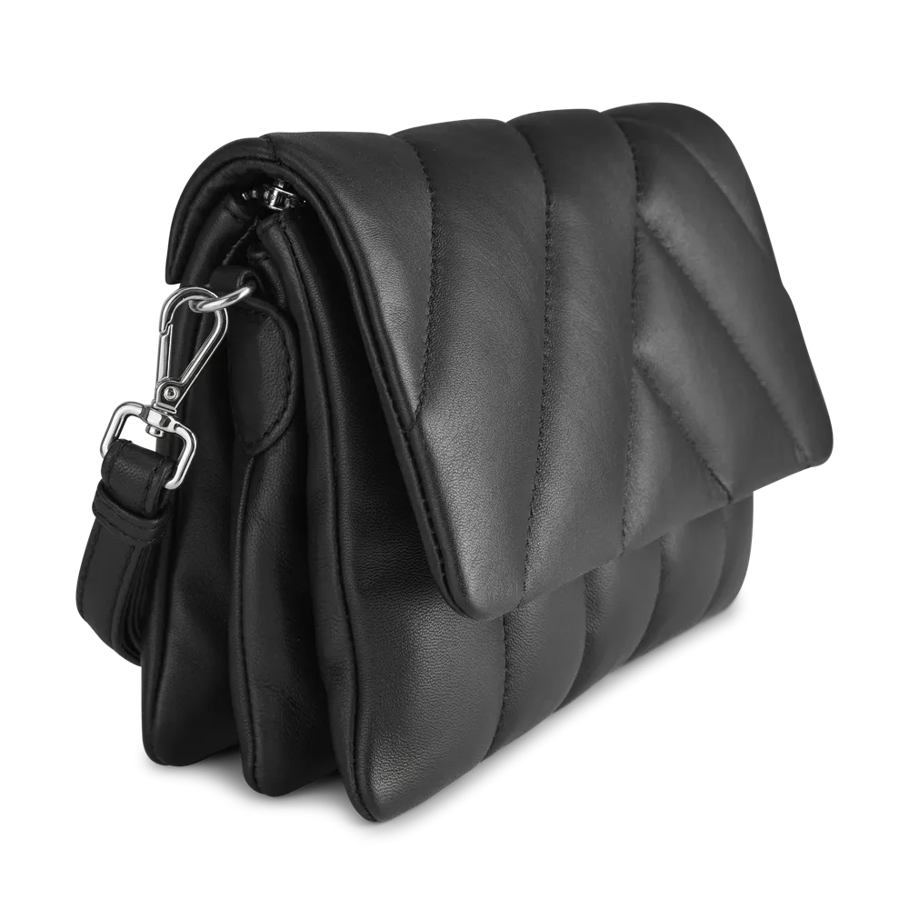 SusanaMBG Crossbody Bag, Asymmetric Puffer