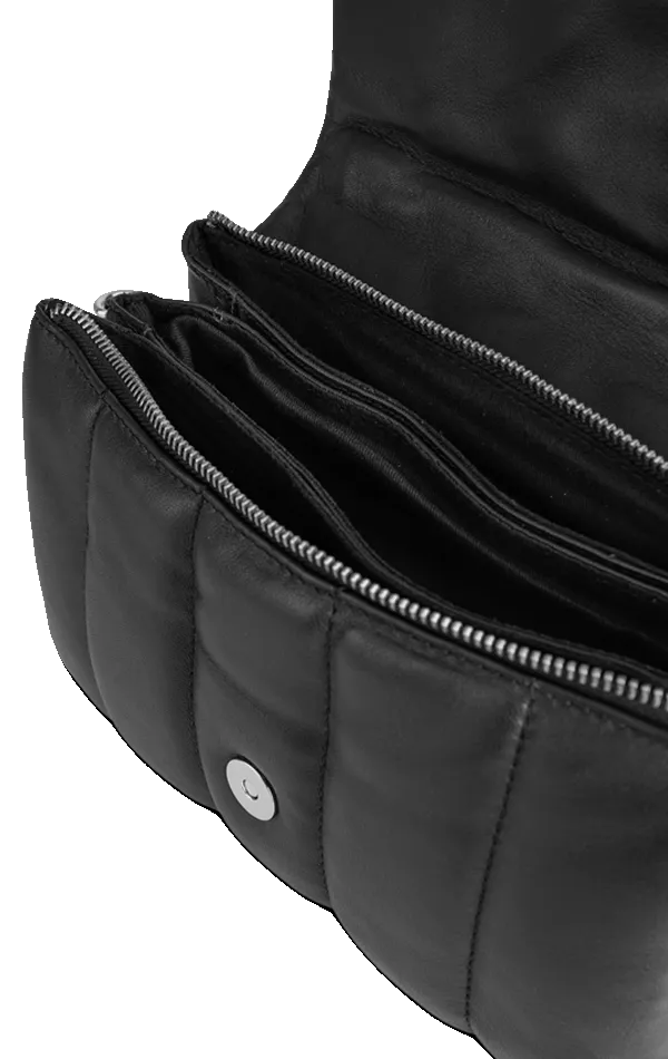 SusanaMBG Crossbody Bag, Asymmetric Puffer