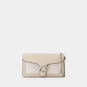 Tabby Chain Clutch Crossbody - Coach - Canvas - White