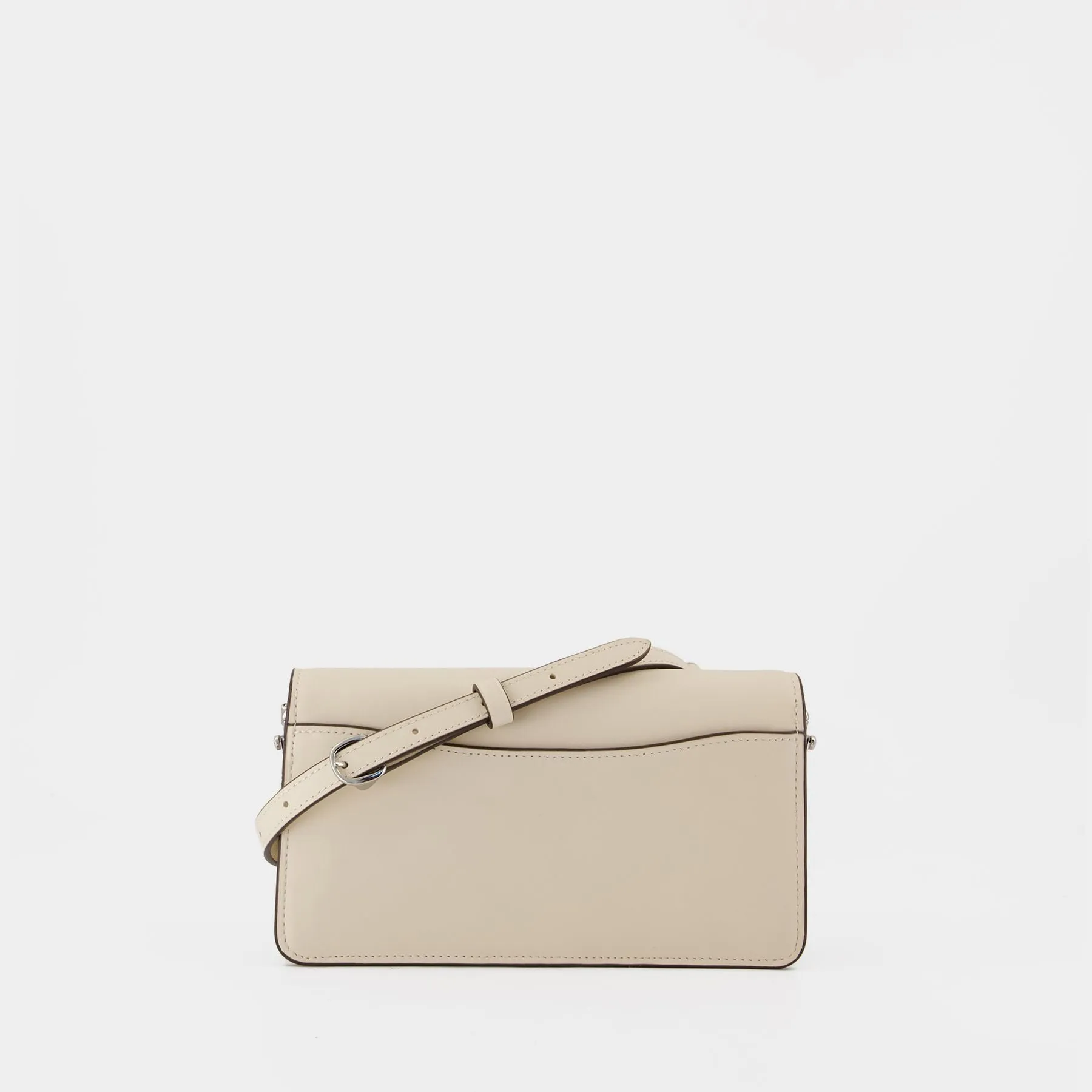Tabby Chain Clutch Crossbody - Coach - Canvas - White