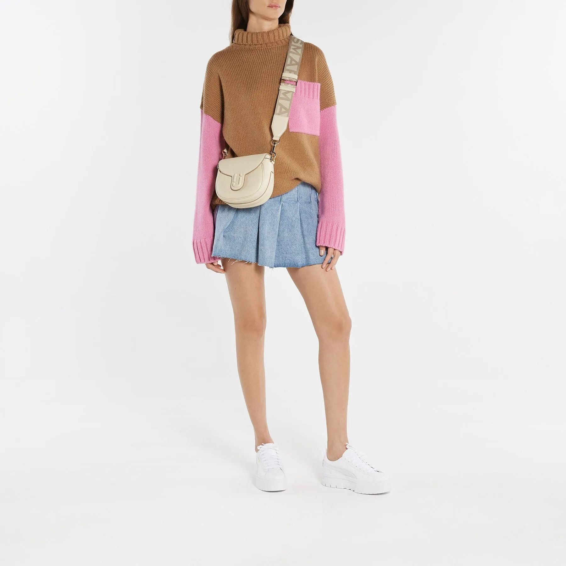 The Small Saddle Bag - Marc Jacobs - Leather - White