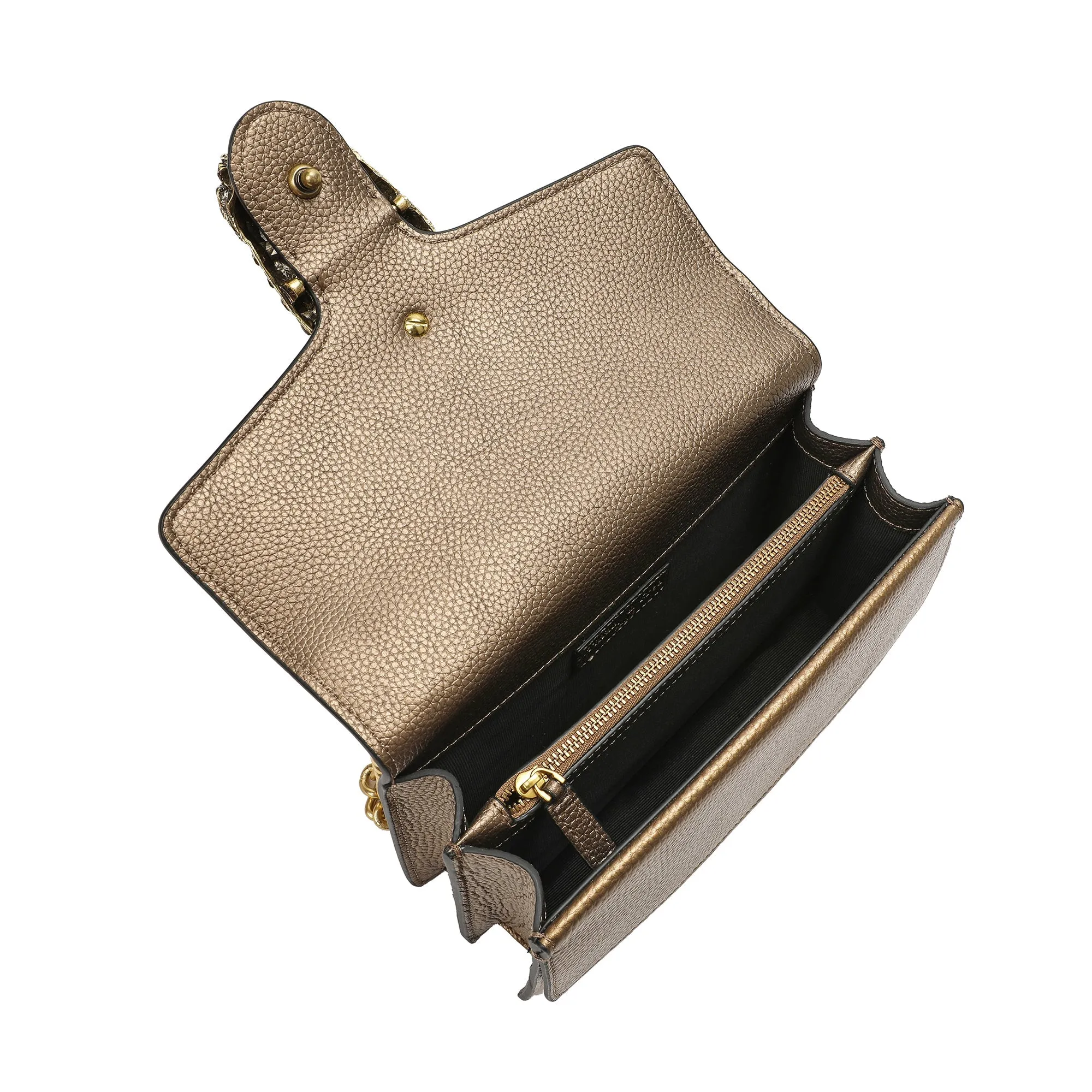 Tiffany & Fred Crystal Dragon Crossbody/ Shoulder Bag