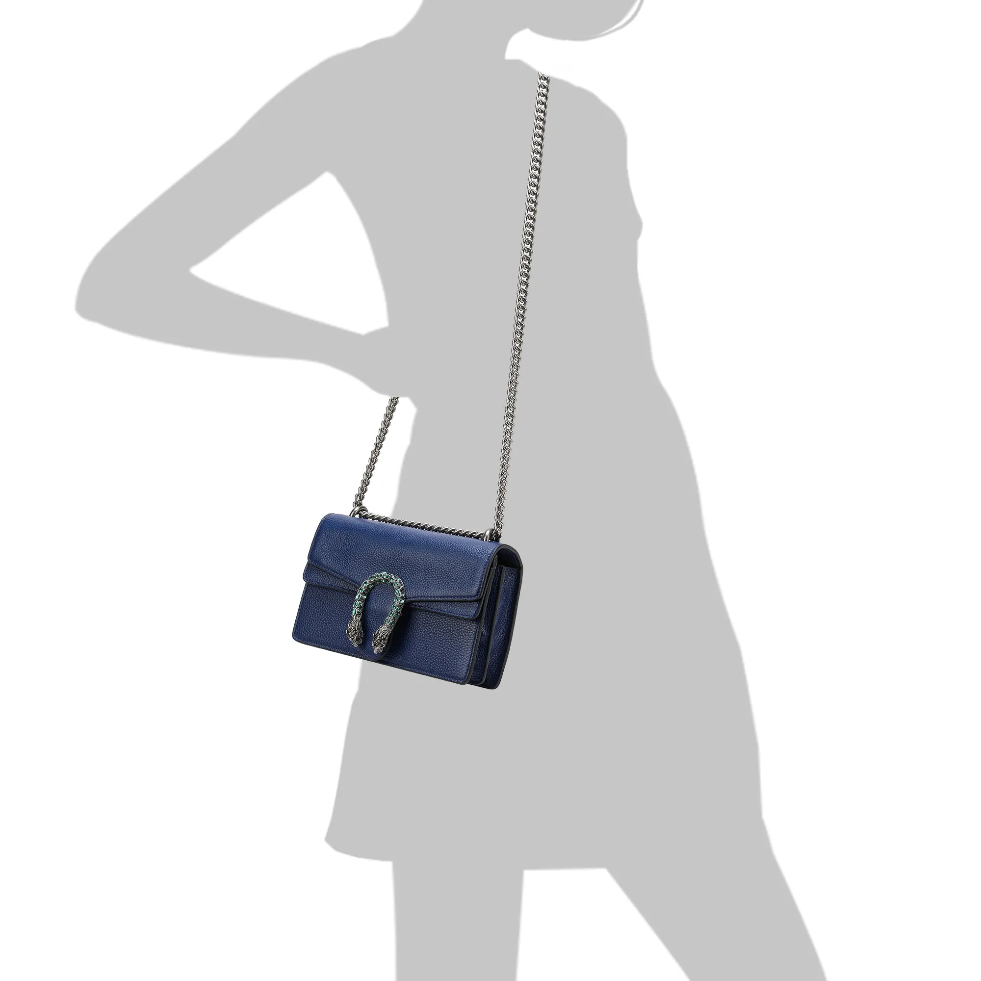 Tiffany & Fred Crystal Dragon Crossbody/ Shoulder Bag