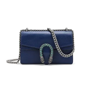 Tiffany & Fred Crystal Dragon Crossbody/ Shoulder Bag