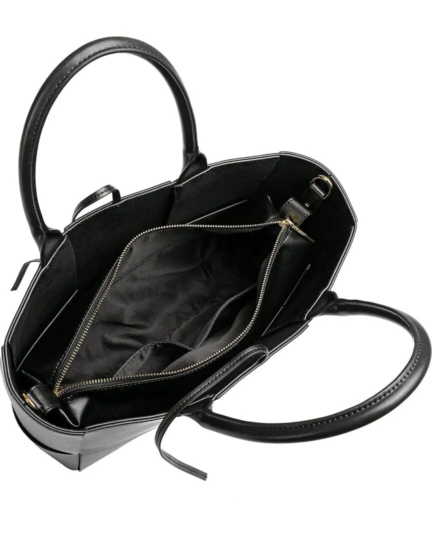 Tiffany & Fred Woven Smooth Leather Tote