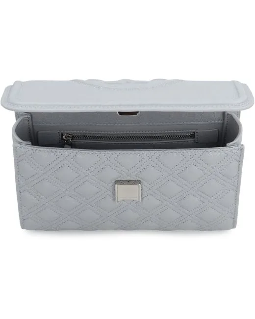 T.O.R.Y B.U.R.C.H FLEMING POLISHED-GRAIN CONVERTIBLE SHOULDER BAG