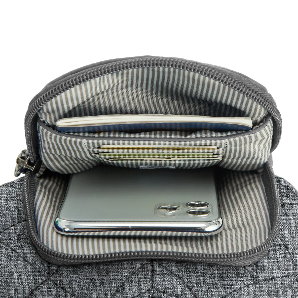 Travelon Anti-Theft Boho Insulated Water Bottle Tote