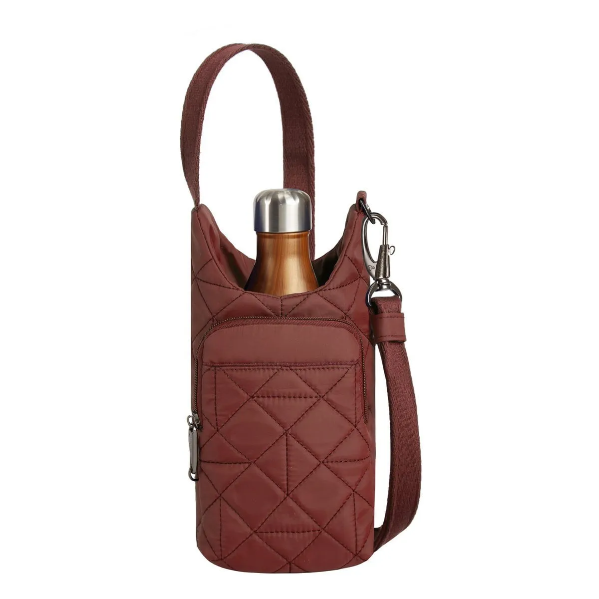 Travelon Anti-Theft Boho Insulated Water Bottle Tote