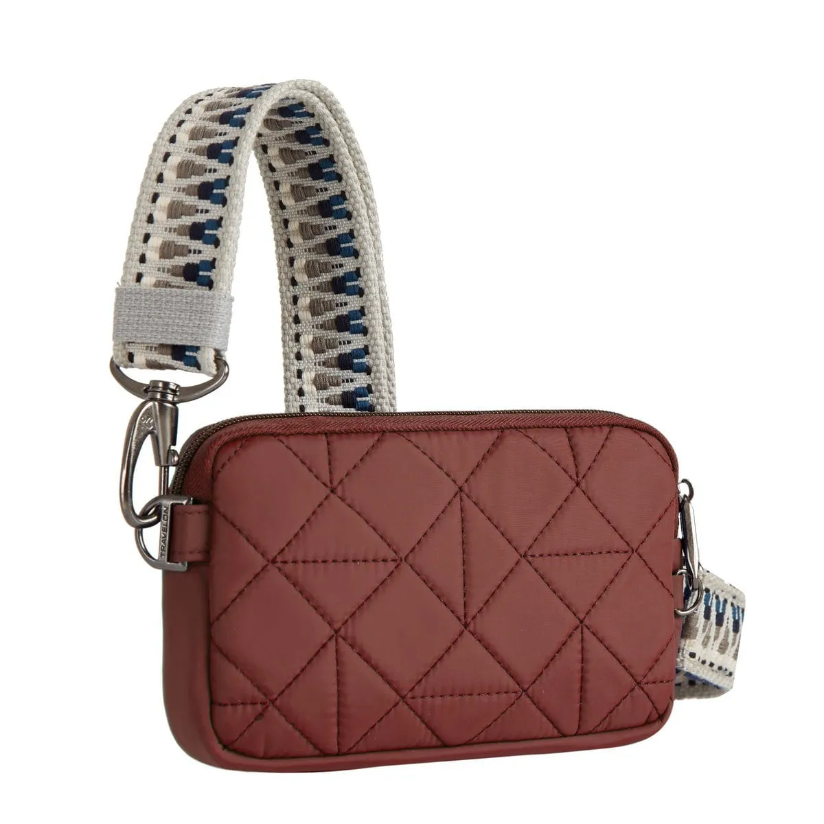 Travelon Anti-Theft Boho Phone Sling - Geo Paprika