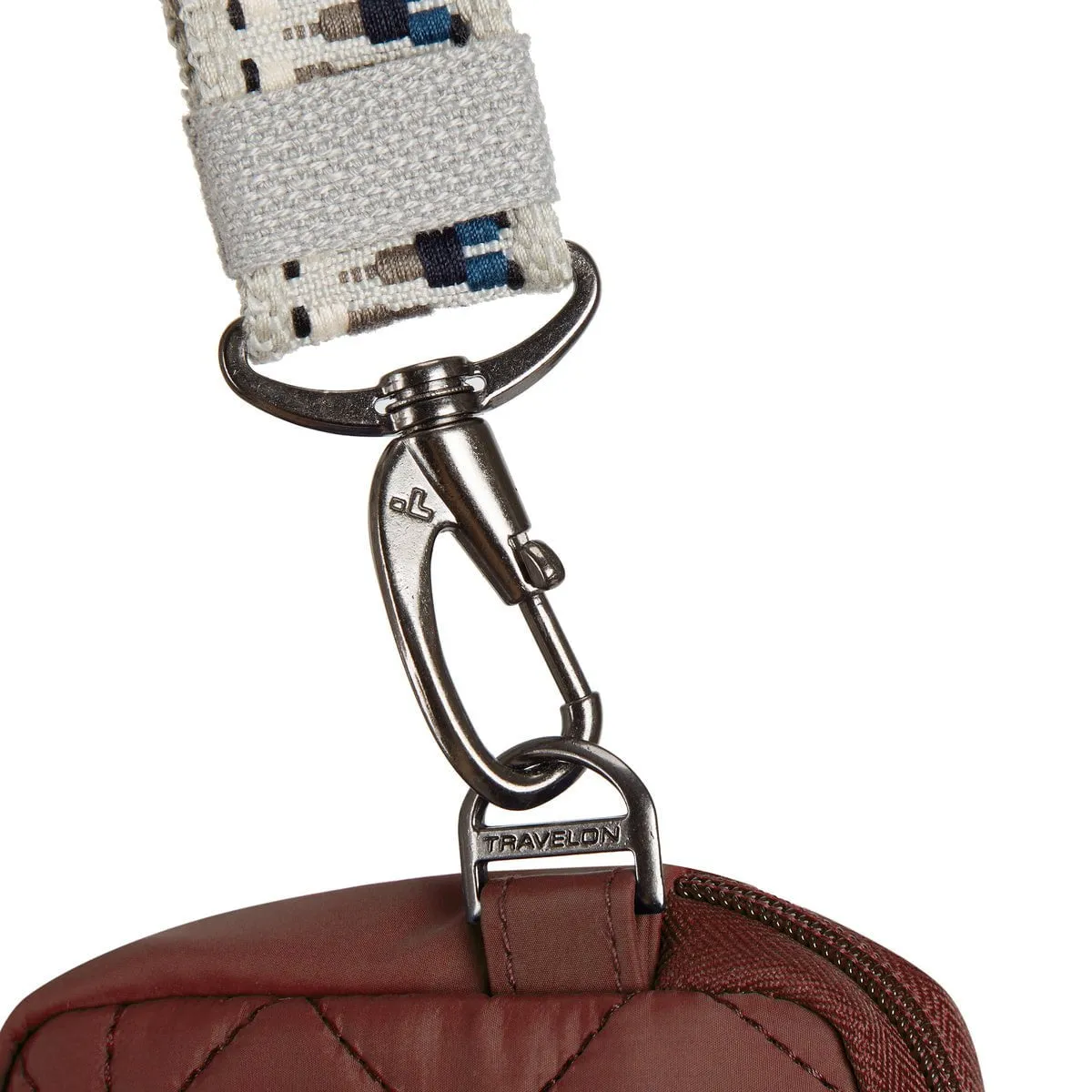 Travelon Anti-Theft Boho Phone Sling - Geo Paprika