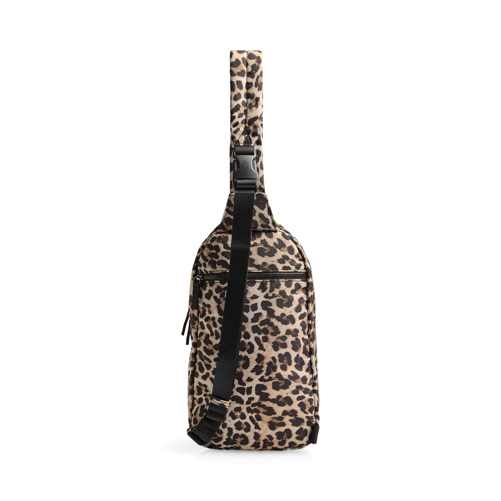 TrekMBG Leopard Sling Bag, Recycled