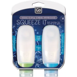 TSA Approved Silicone Travel Bottles 100ml