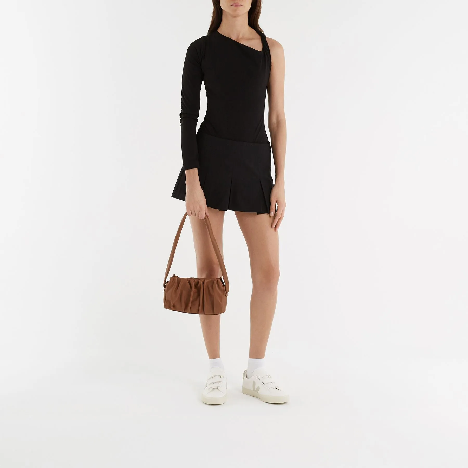 Vague Handbag - Elleme - Brown - Leather