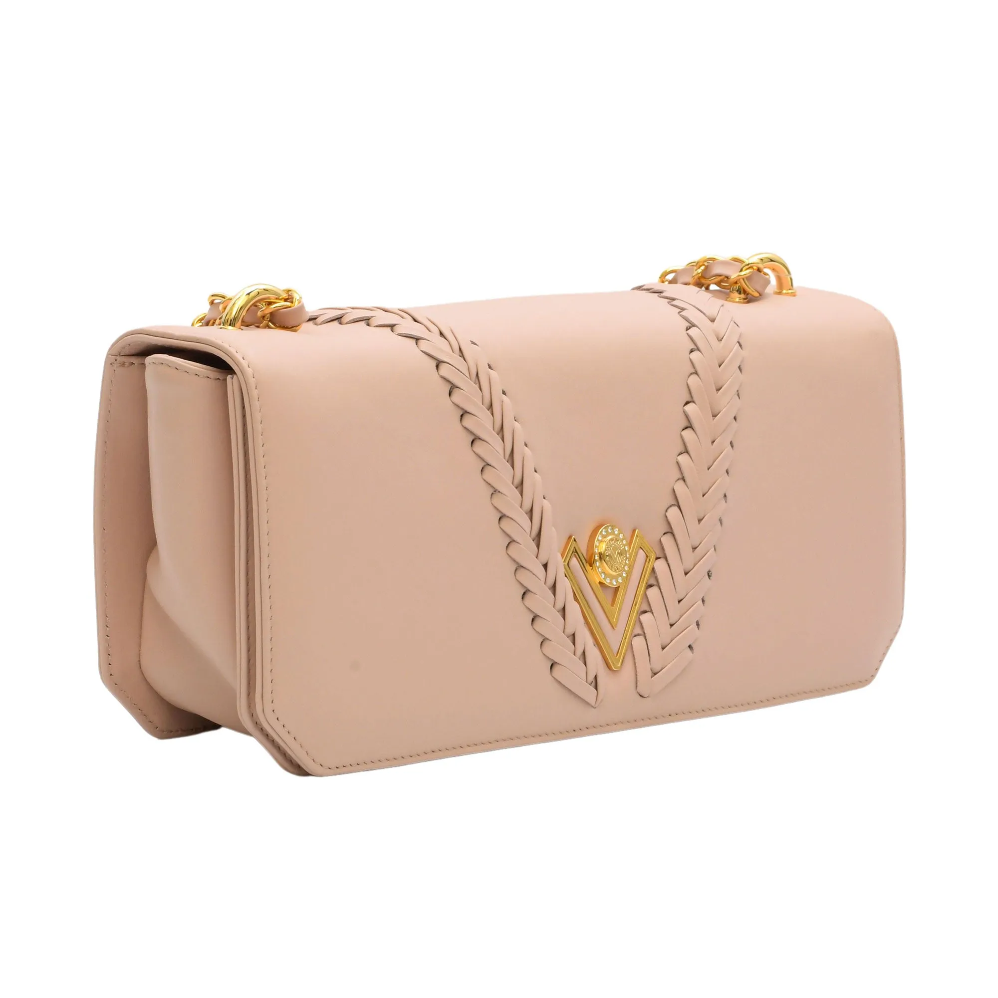 Valentino Orlandi Women's Black Clutch Shoulder Leather Bag