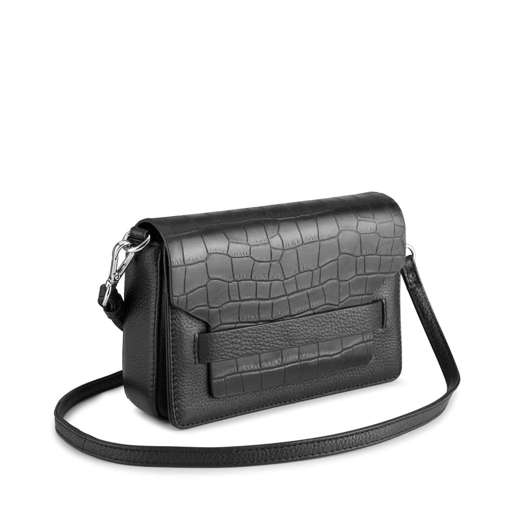 VanyaMBG Crossbody Bag, Matt Croco