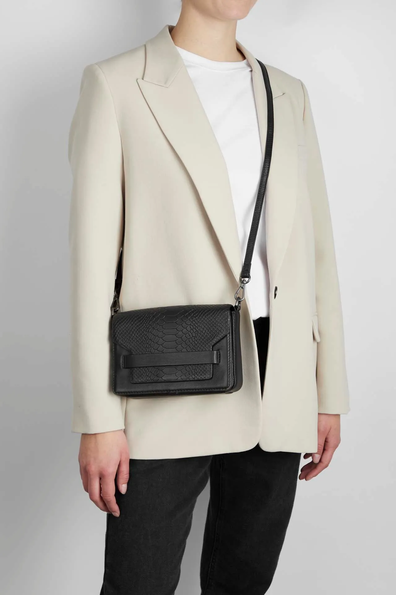VanyaMBG Crossbody Bag, Snake