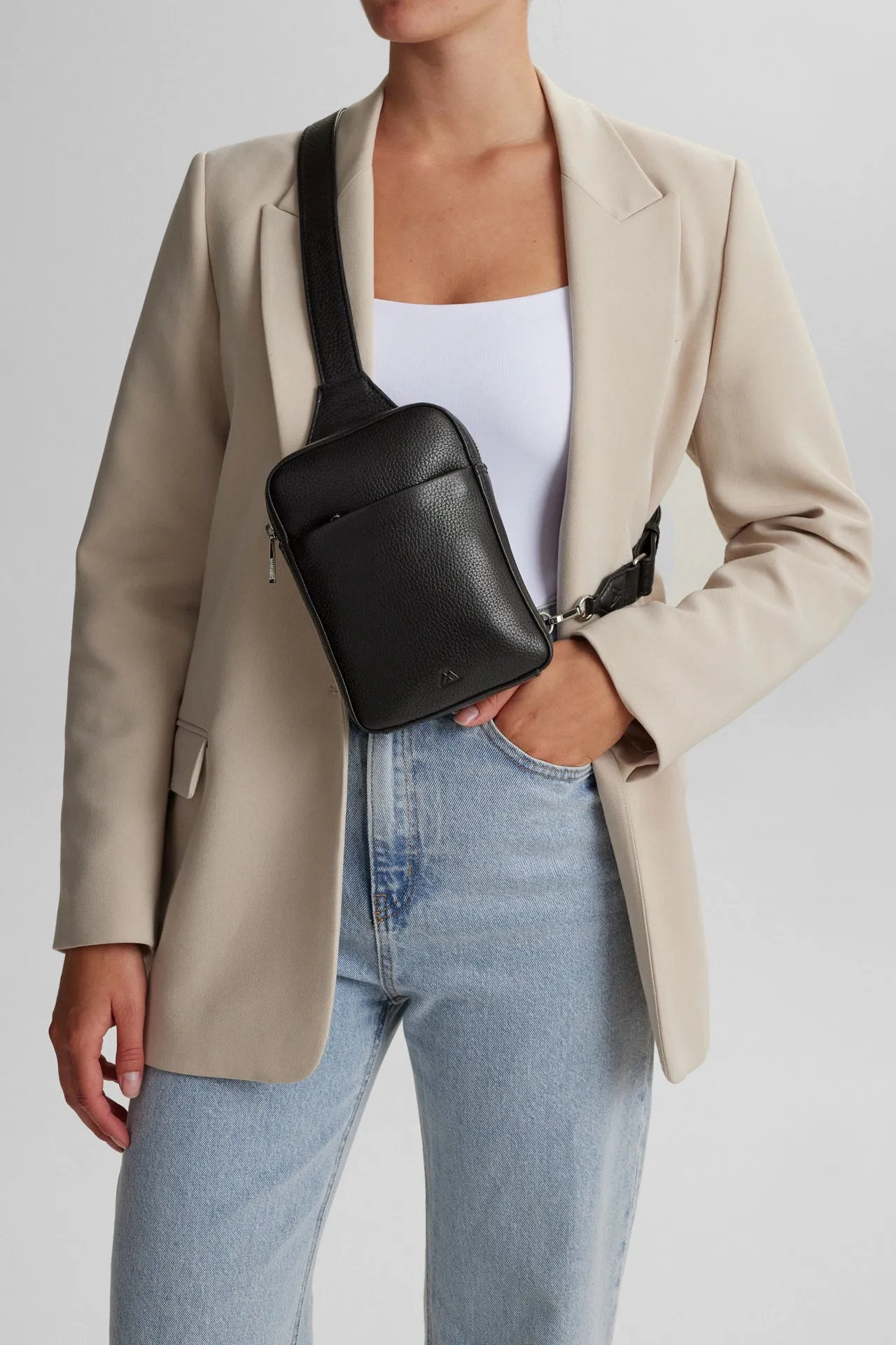 WaydeMBG Sling Bag, Grain